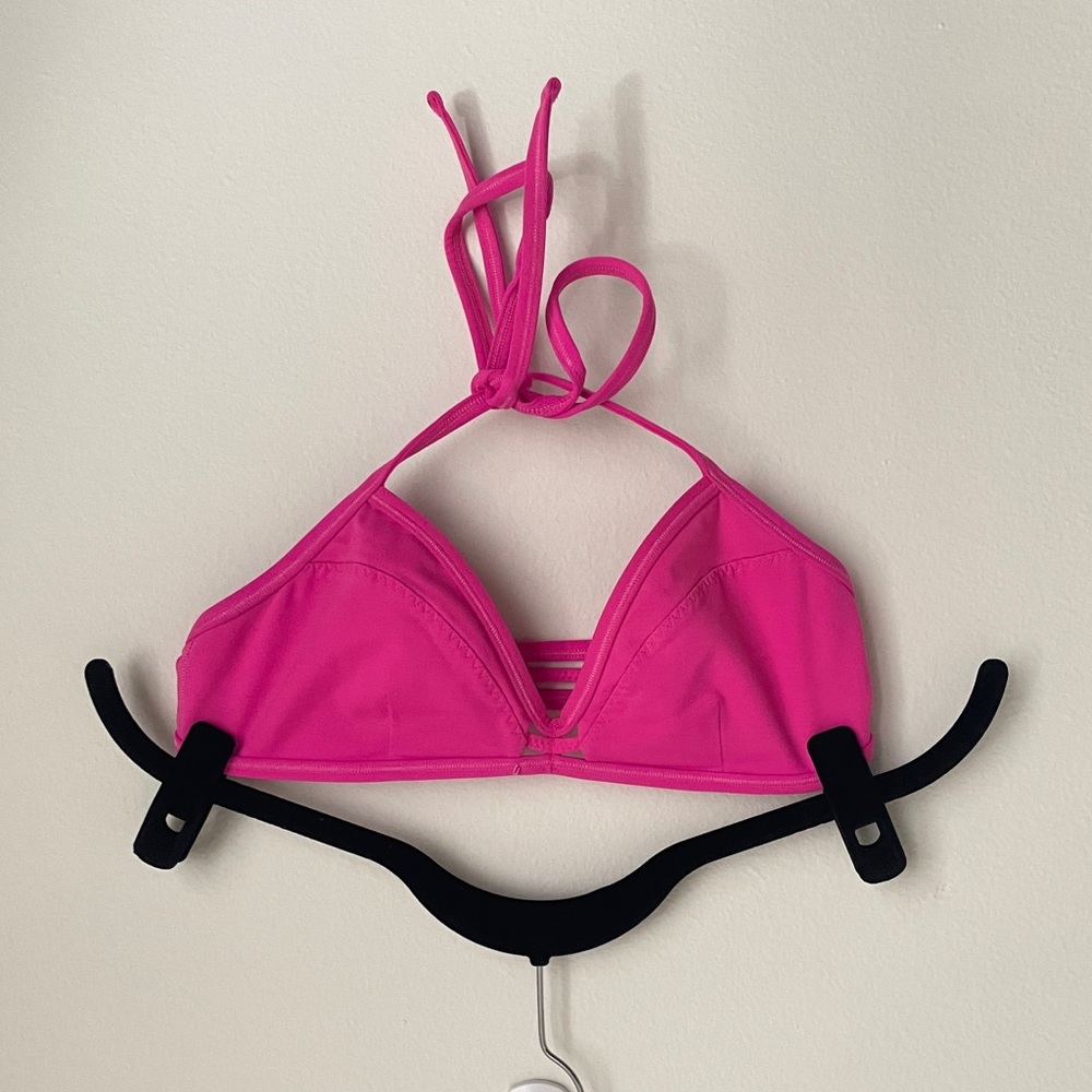 Hot Pink Lululemon Sports Bra